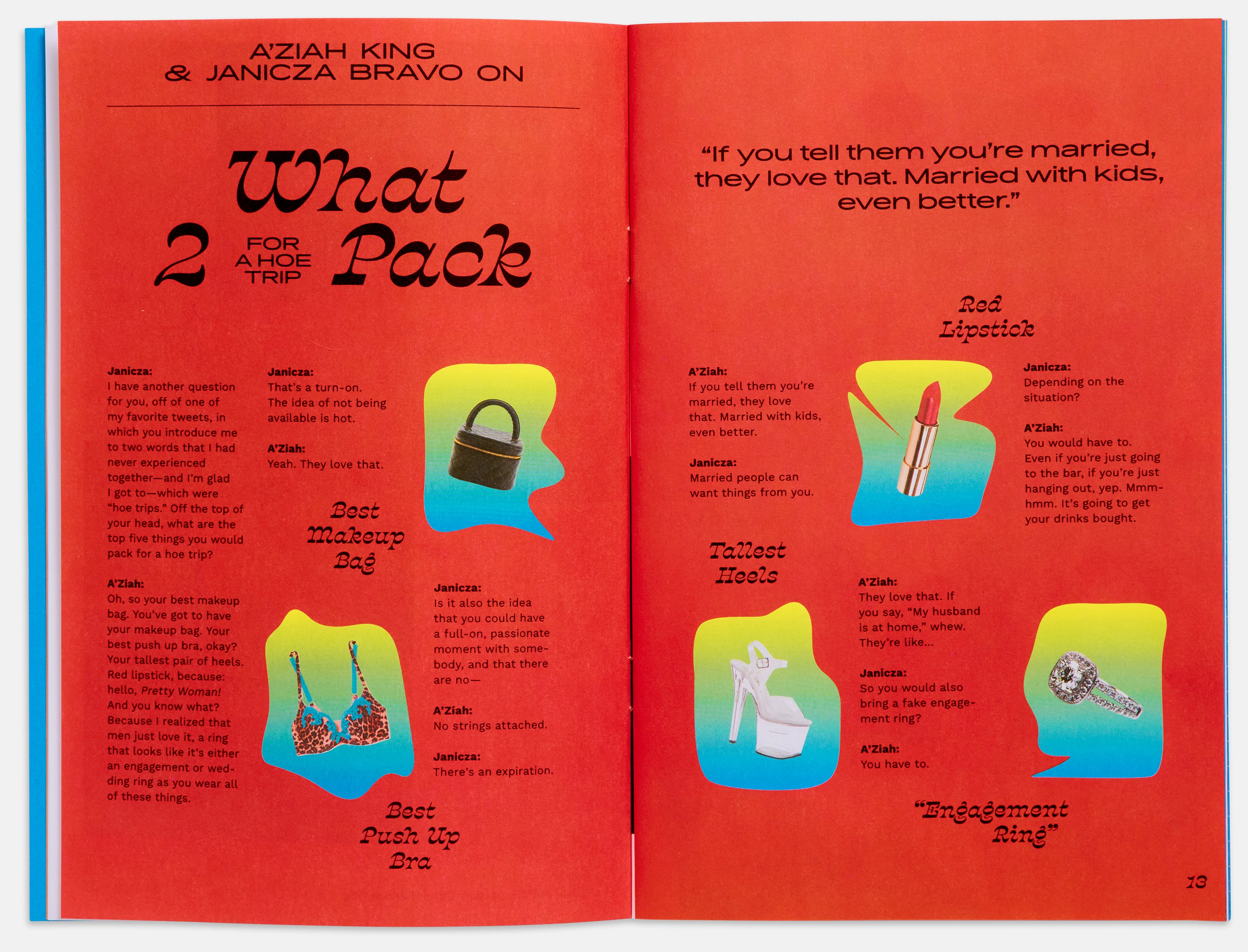 Safe Travels Zine by Janicza Bravo