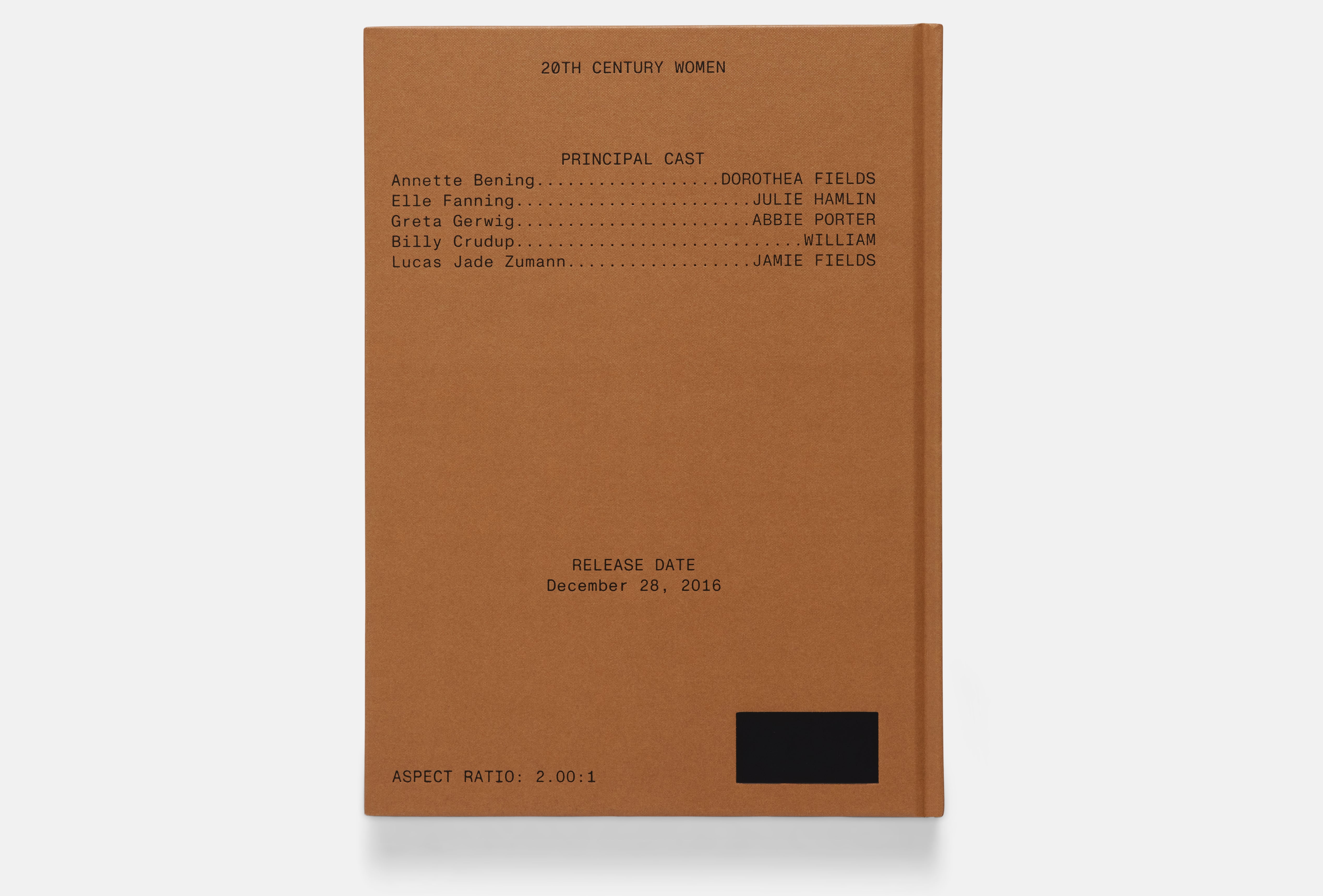 20th Century Women Screenplay Book
