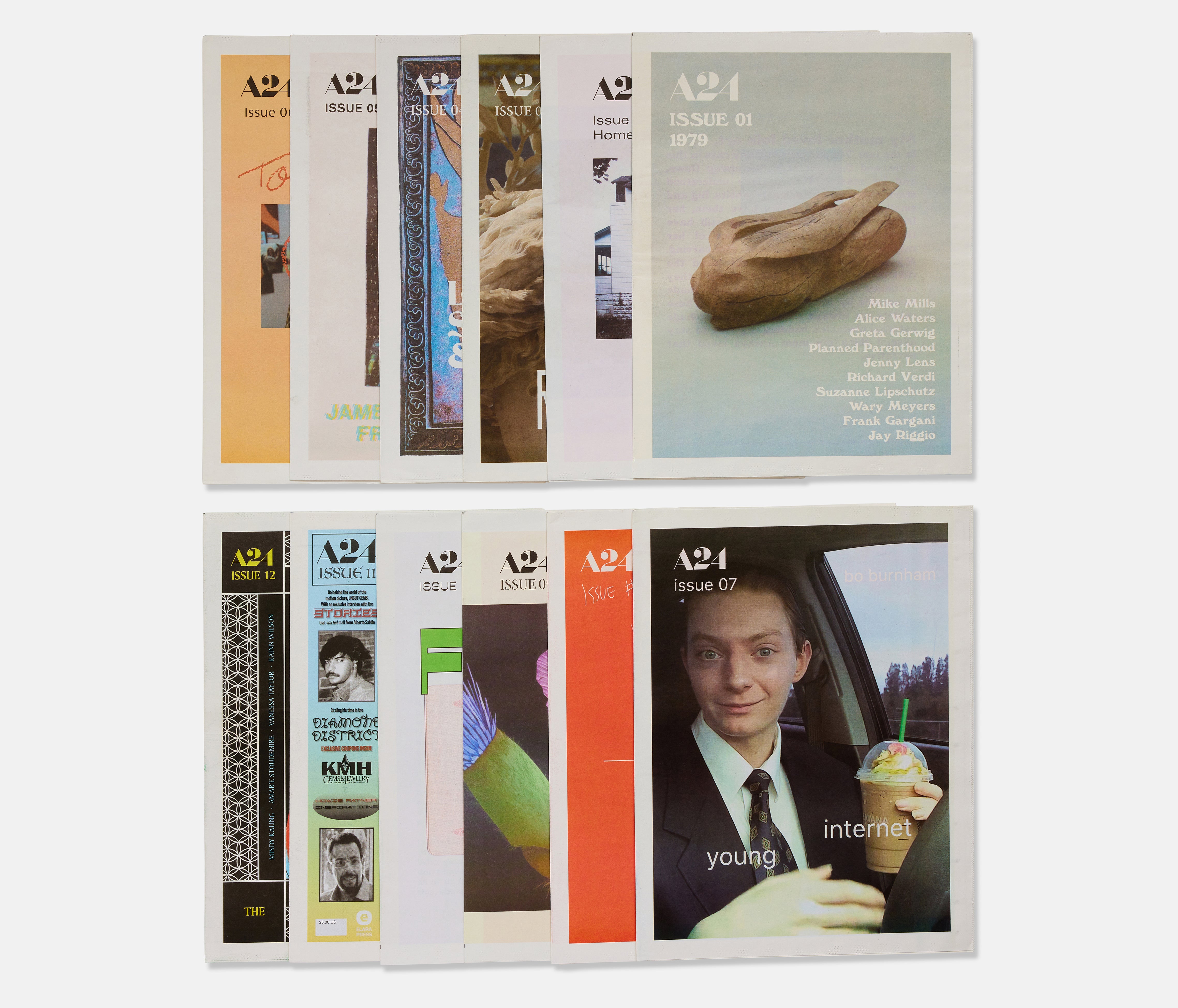 Zine Collection: Issues 01 - 12