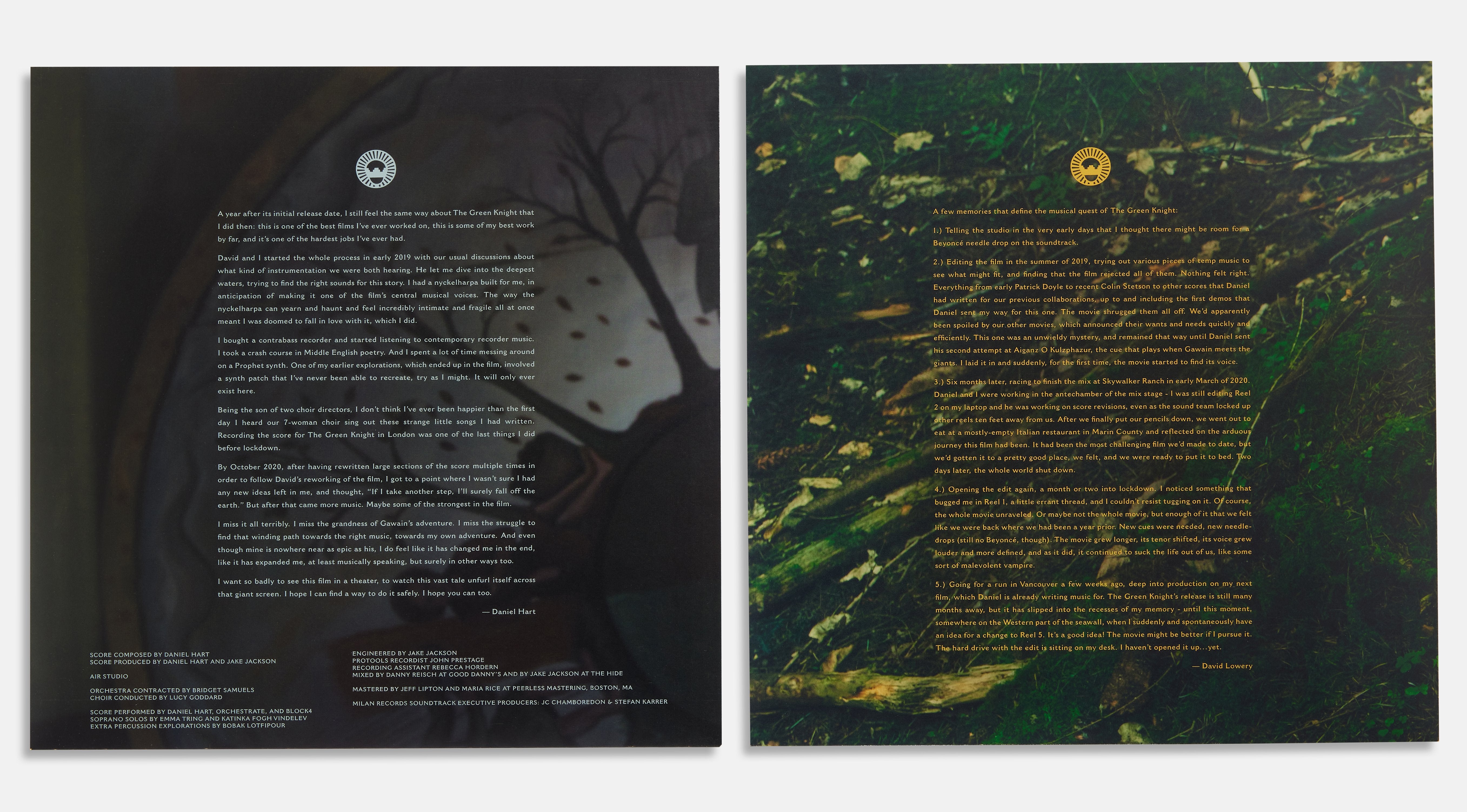 The Green Knight Original Motion Picture Soundtrack