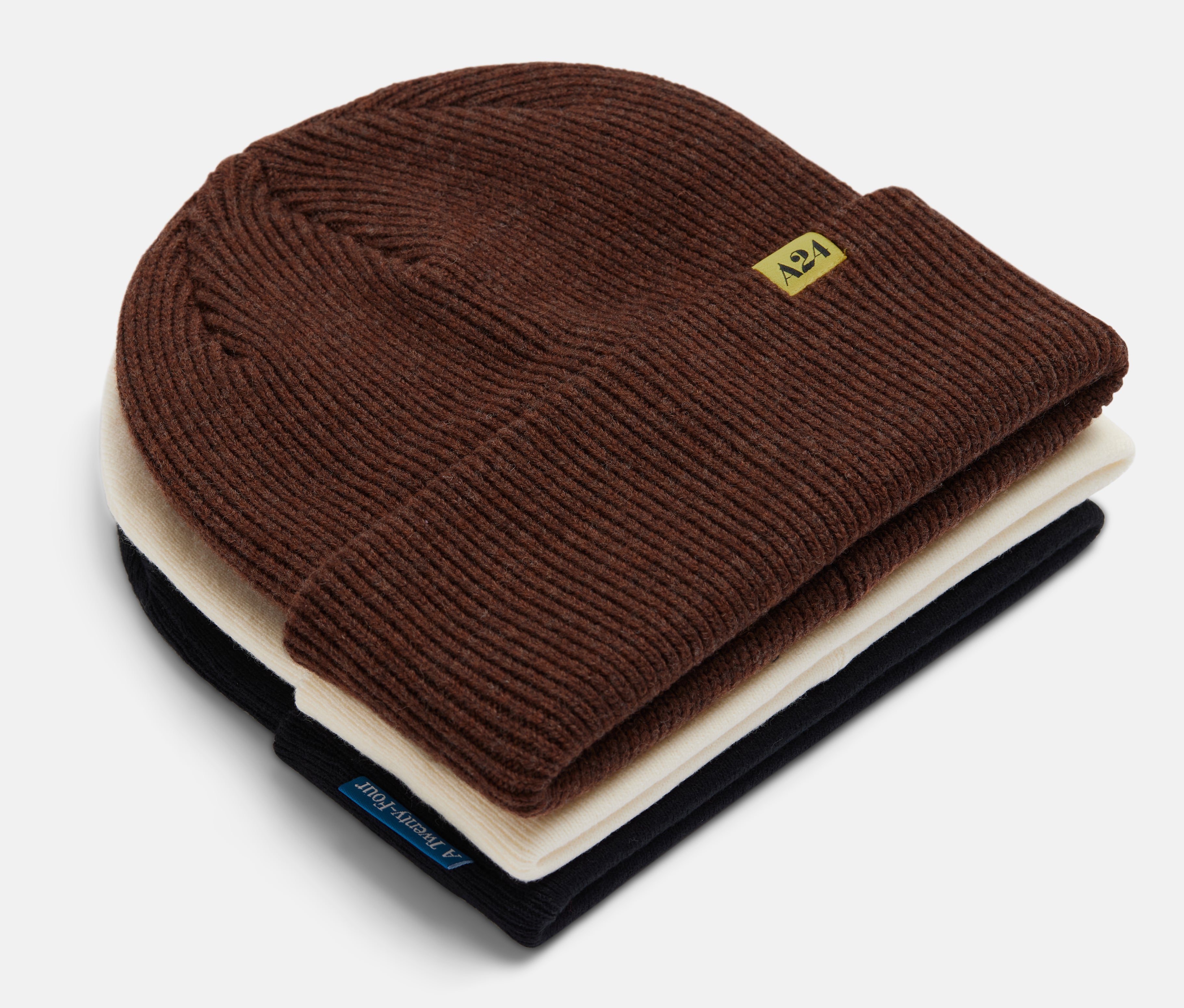 Brown Knit Beanie