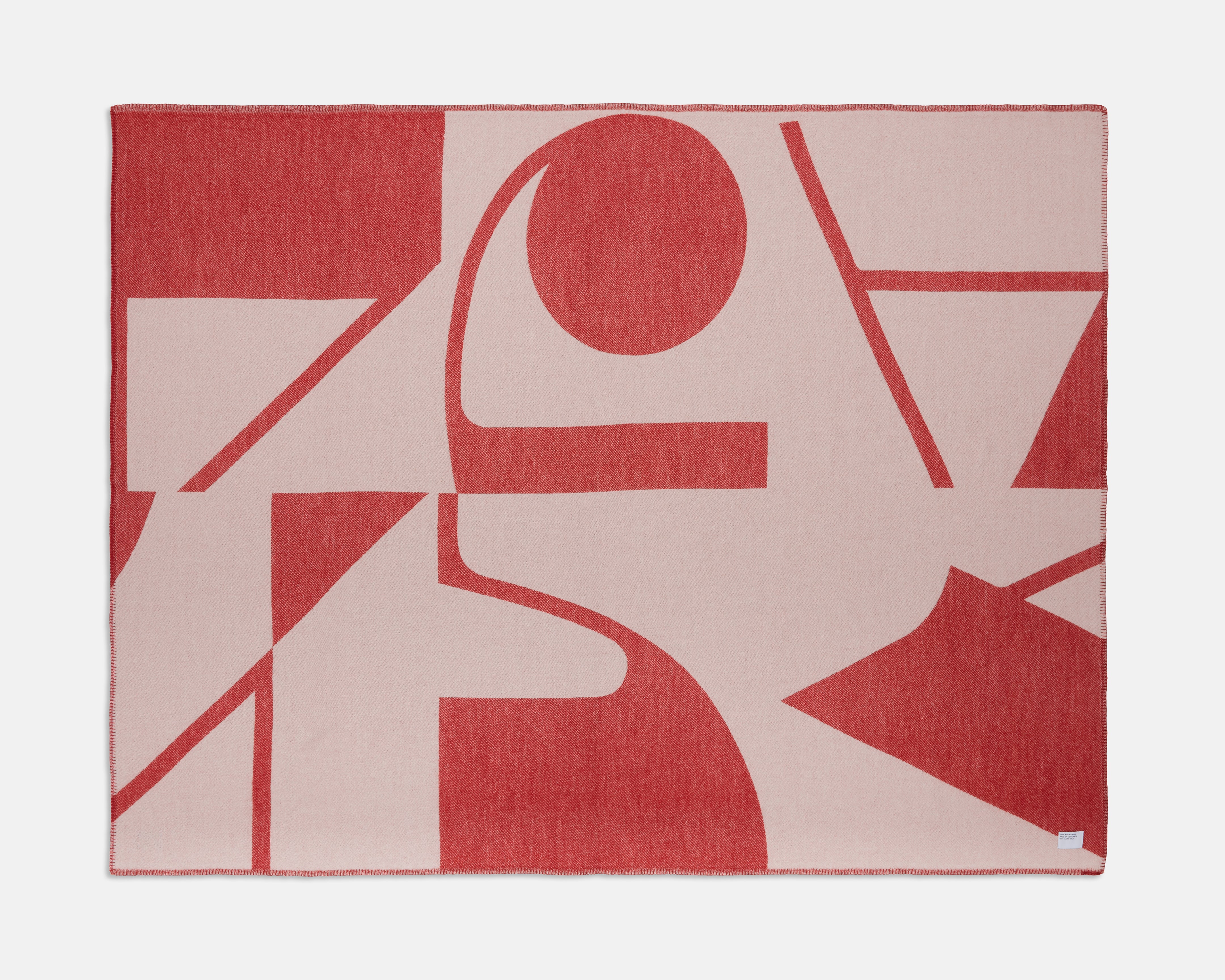 Rust Logo Scramble Blanket