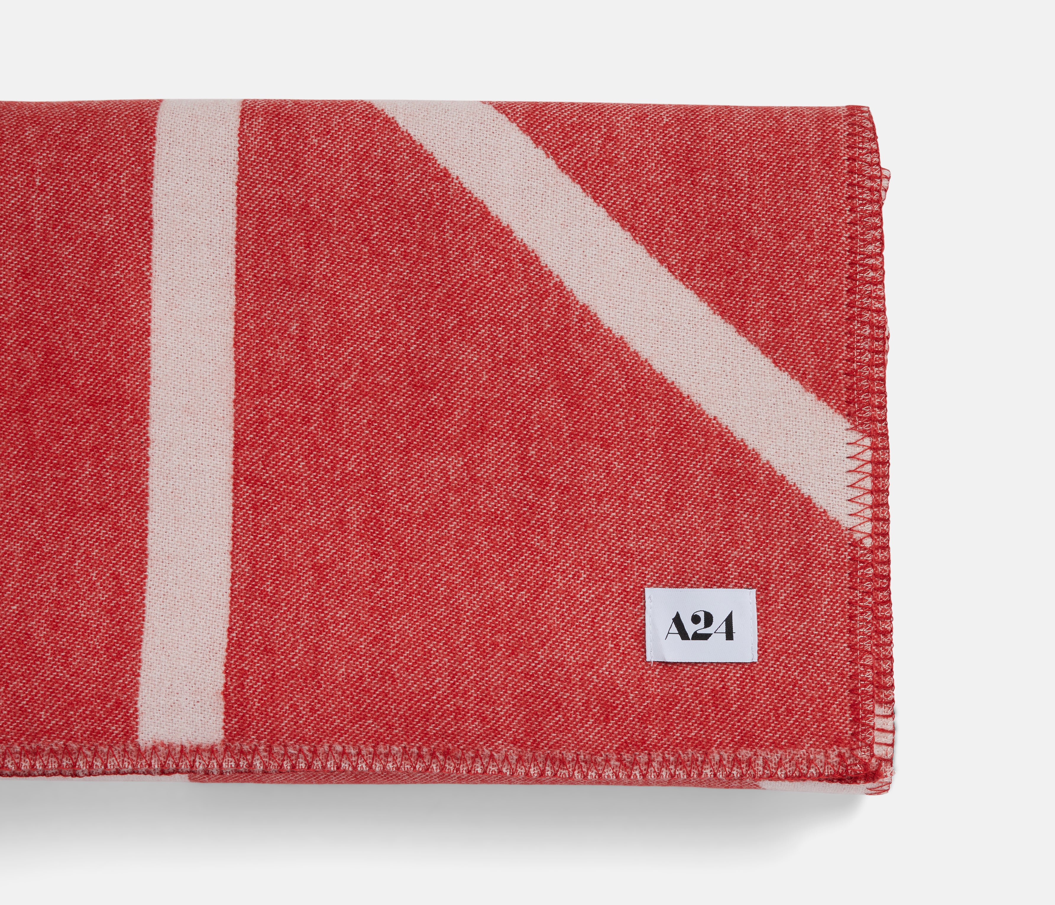 Rust Logo Scramble Blanket