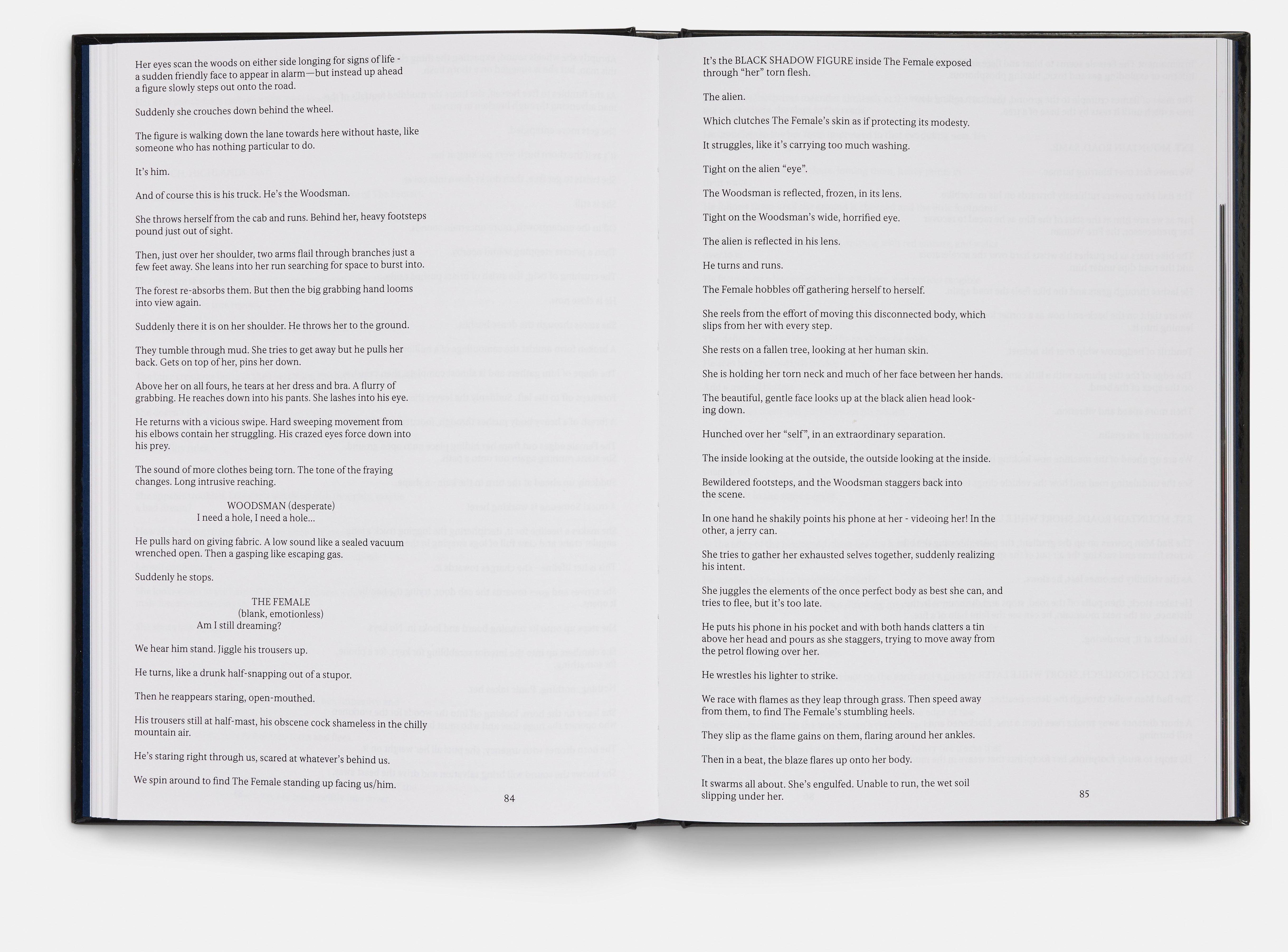 Under The Skin Screenplay Book