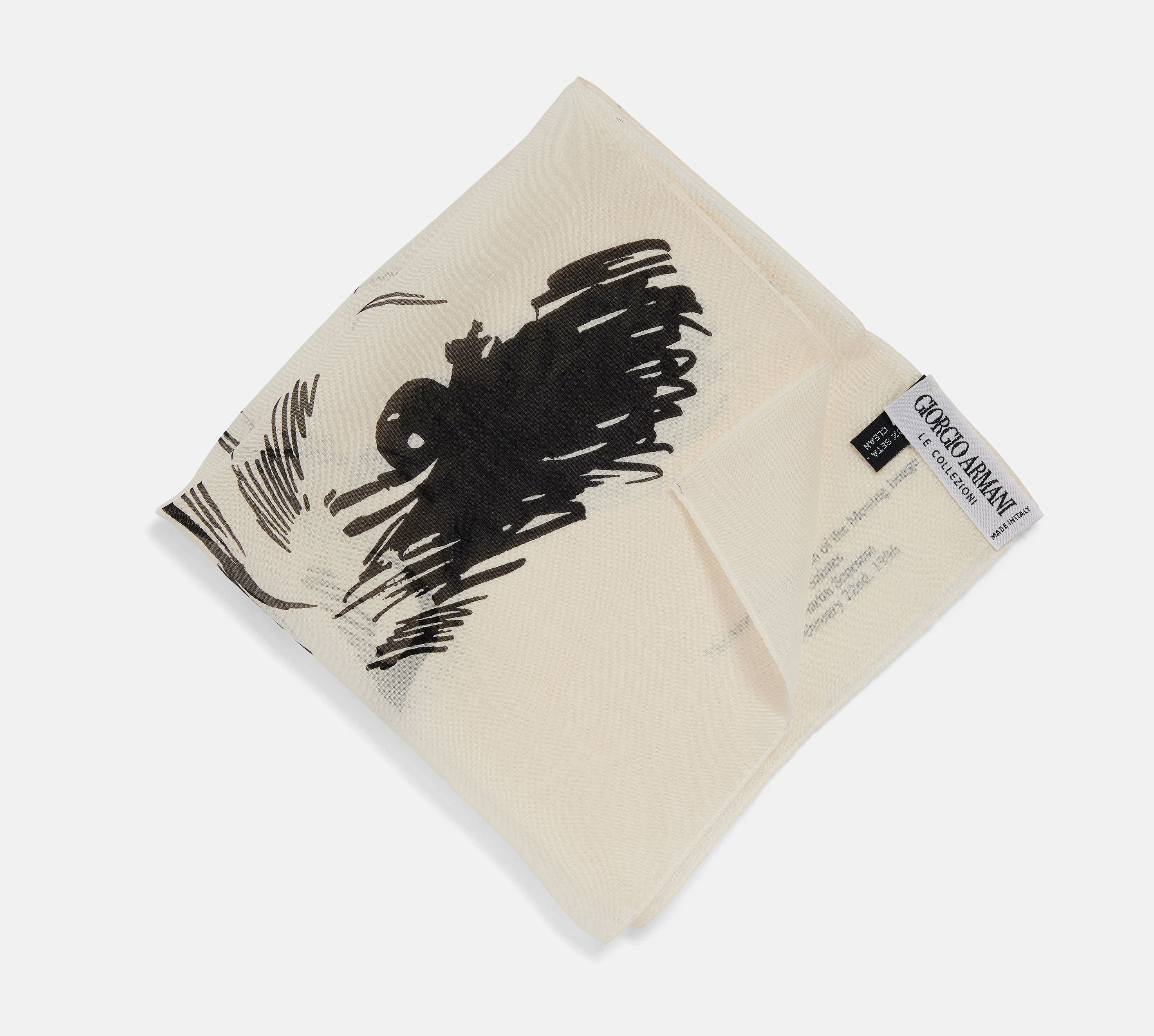 Silk Scorsese Scarf by Giorgio Armani