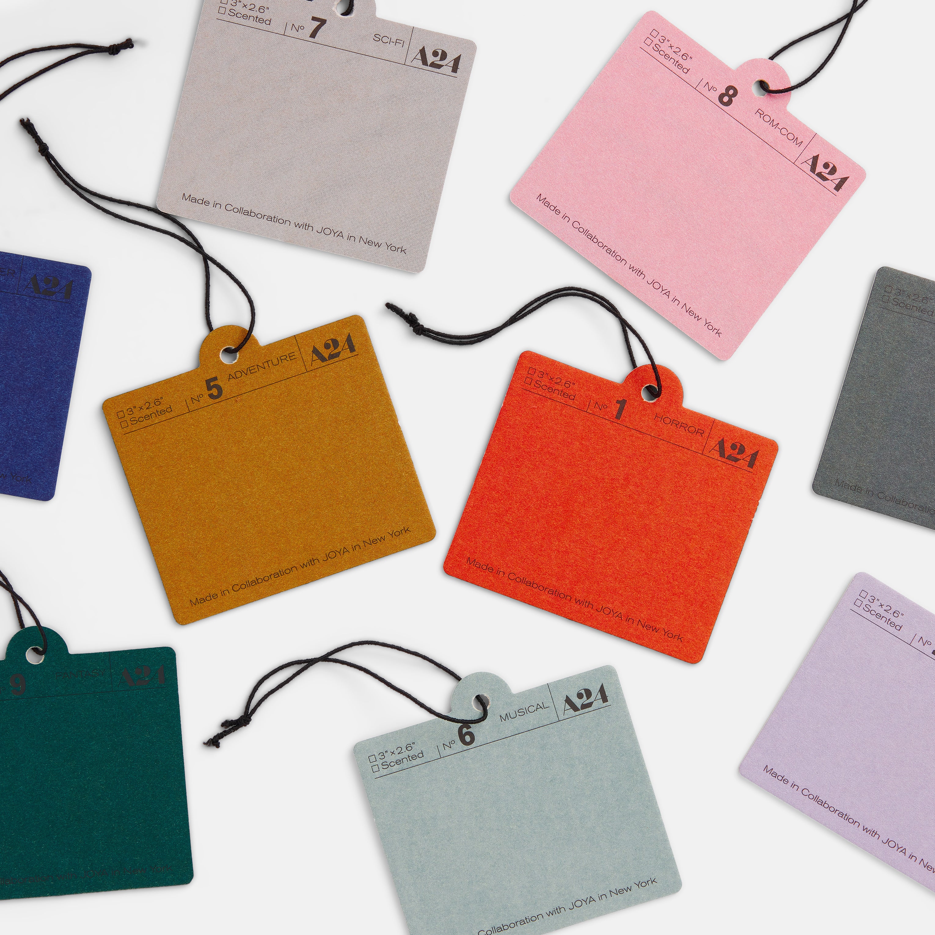 A24 x Joya Genre Car Fresheners