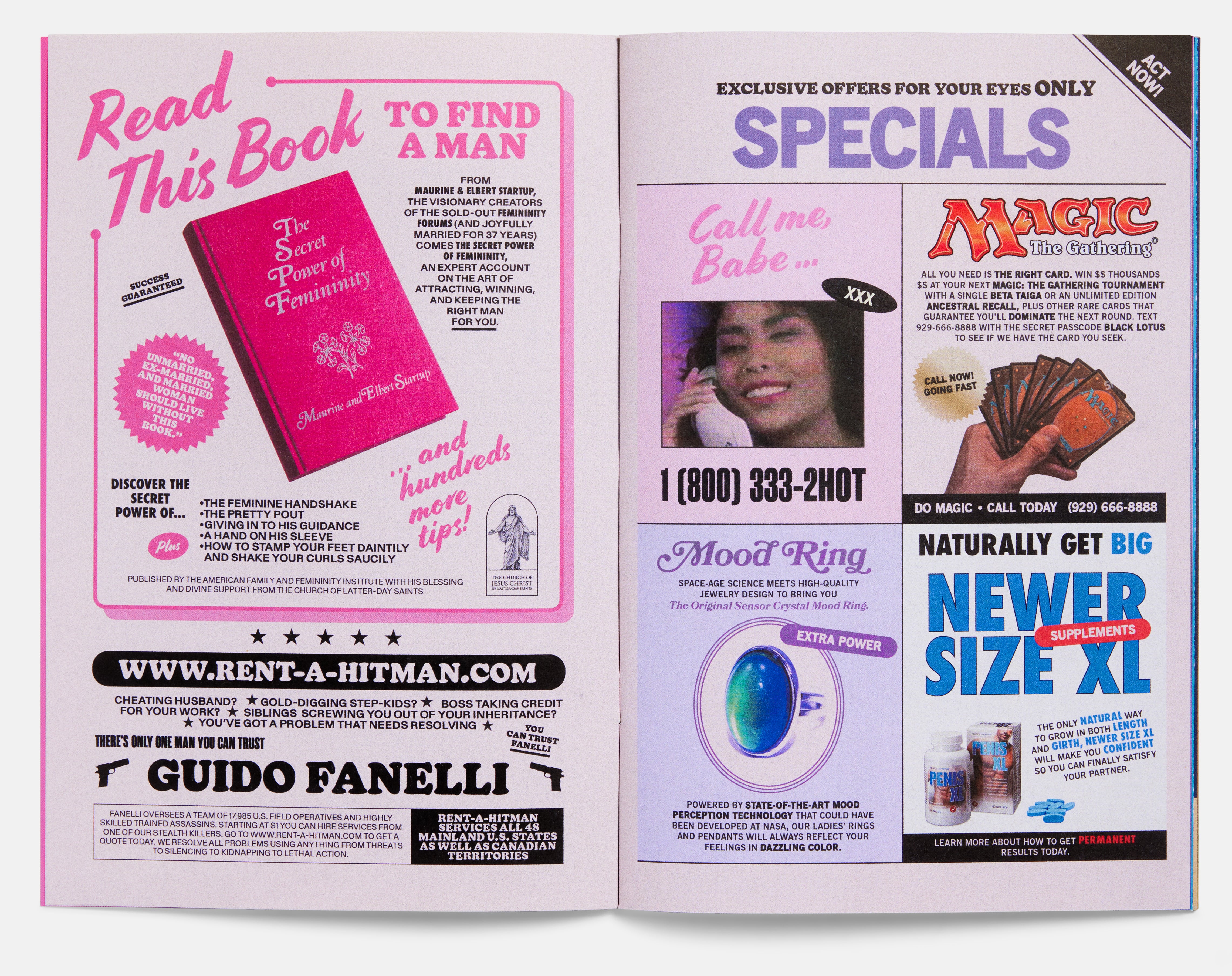 American Hustlers Zine by Sean Baker