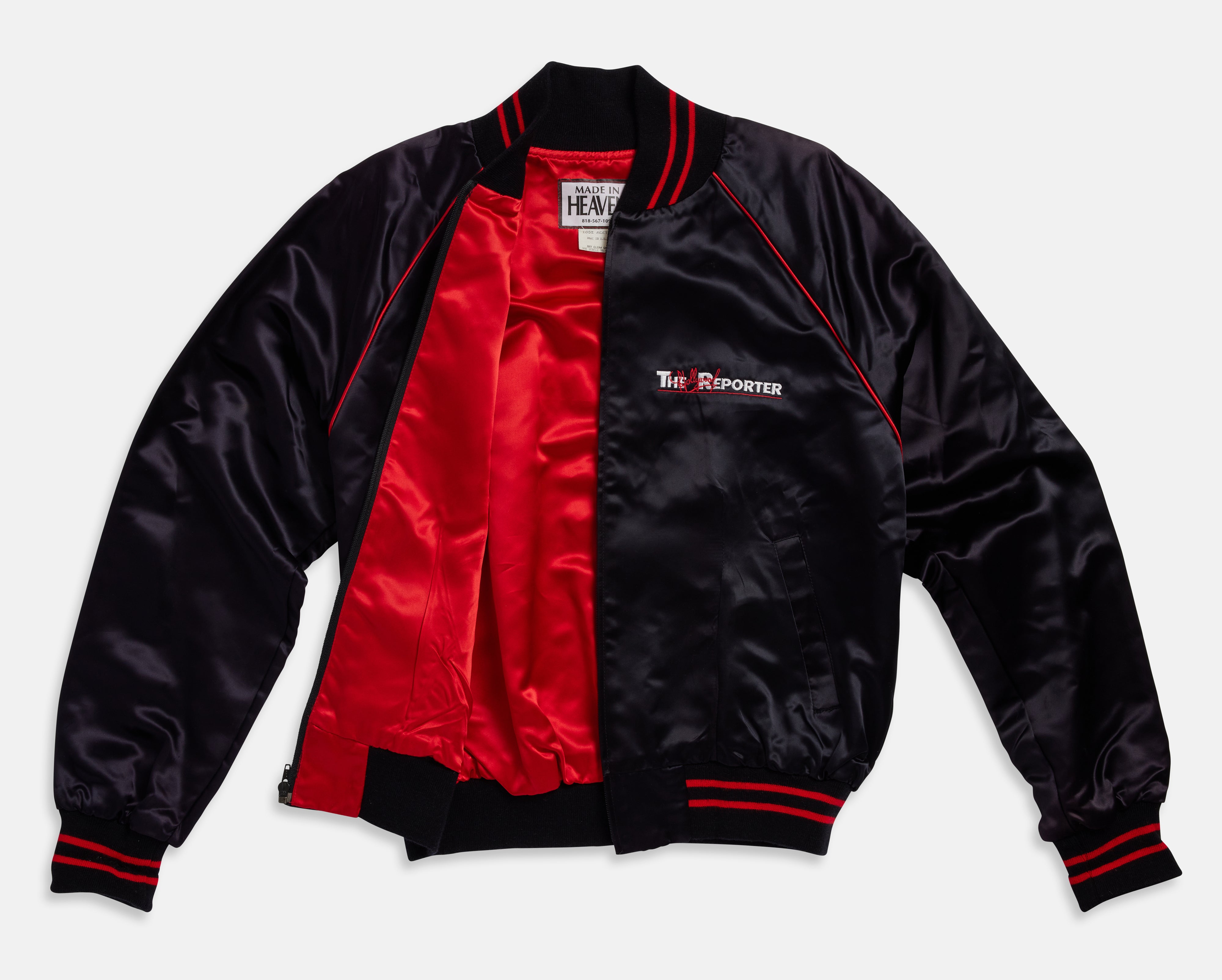 Hollywood Reporter Satin Jacket