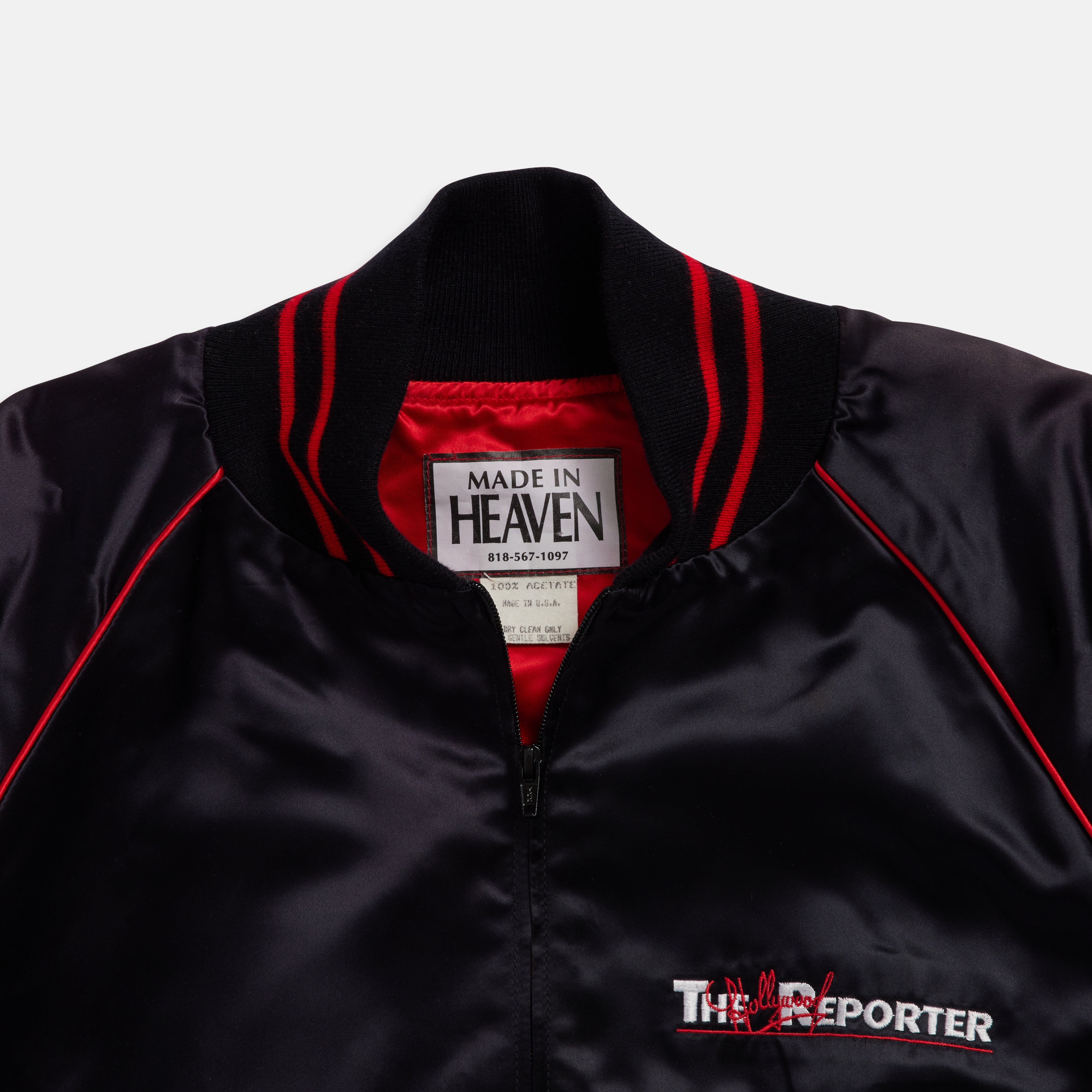 Hollywood Reporter Satin Jacket