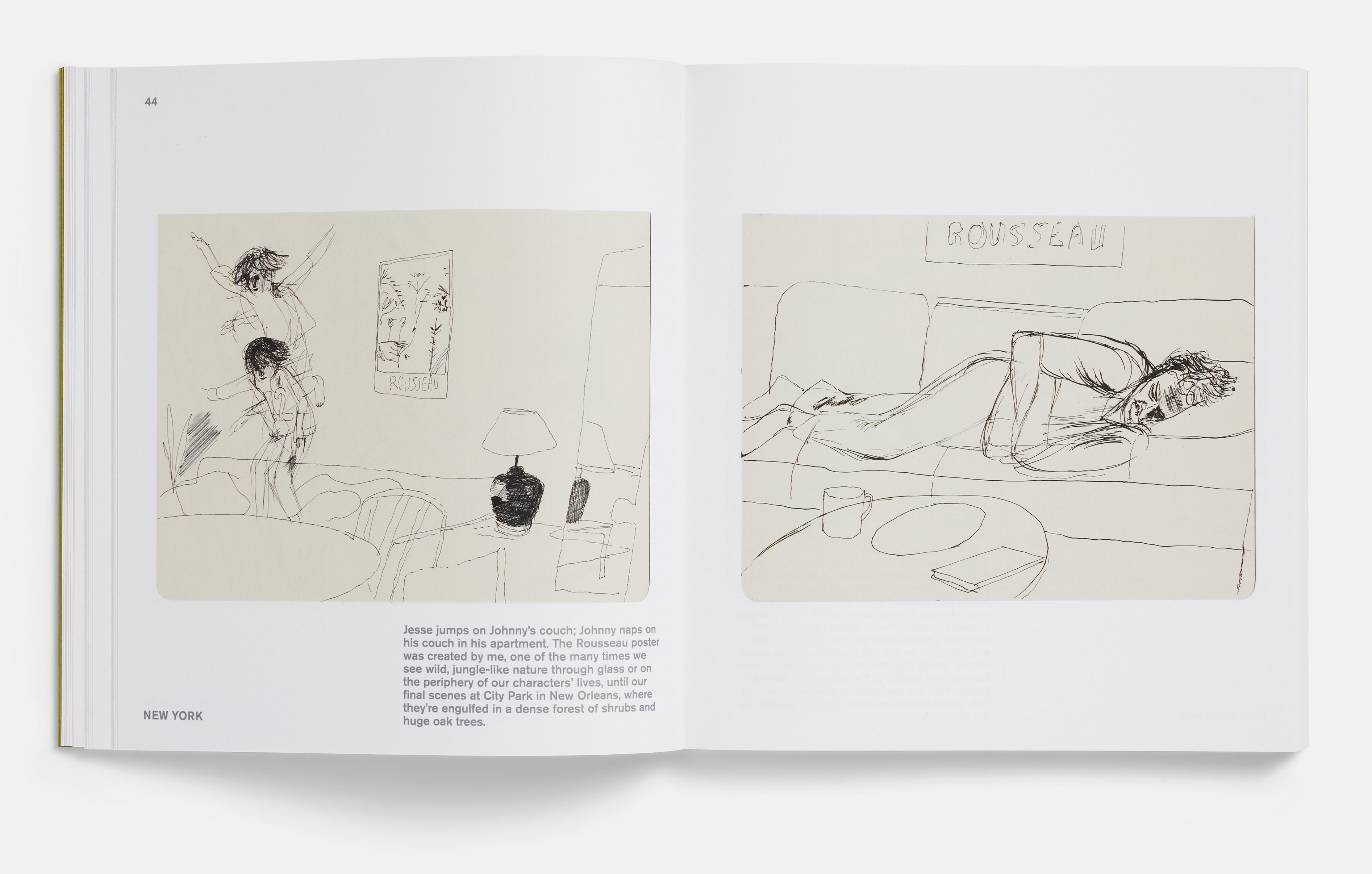 C'mon C'mon: Drawings From the Set by Yann Kebbi