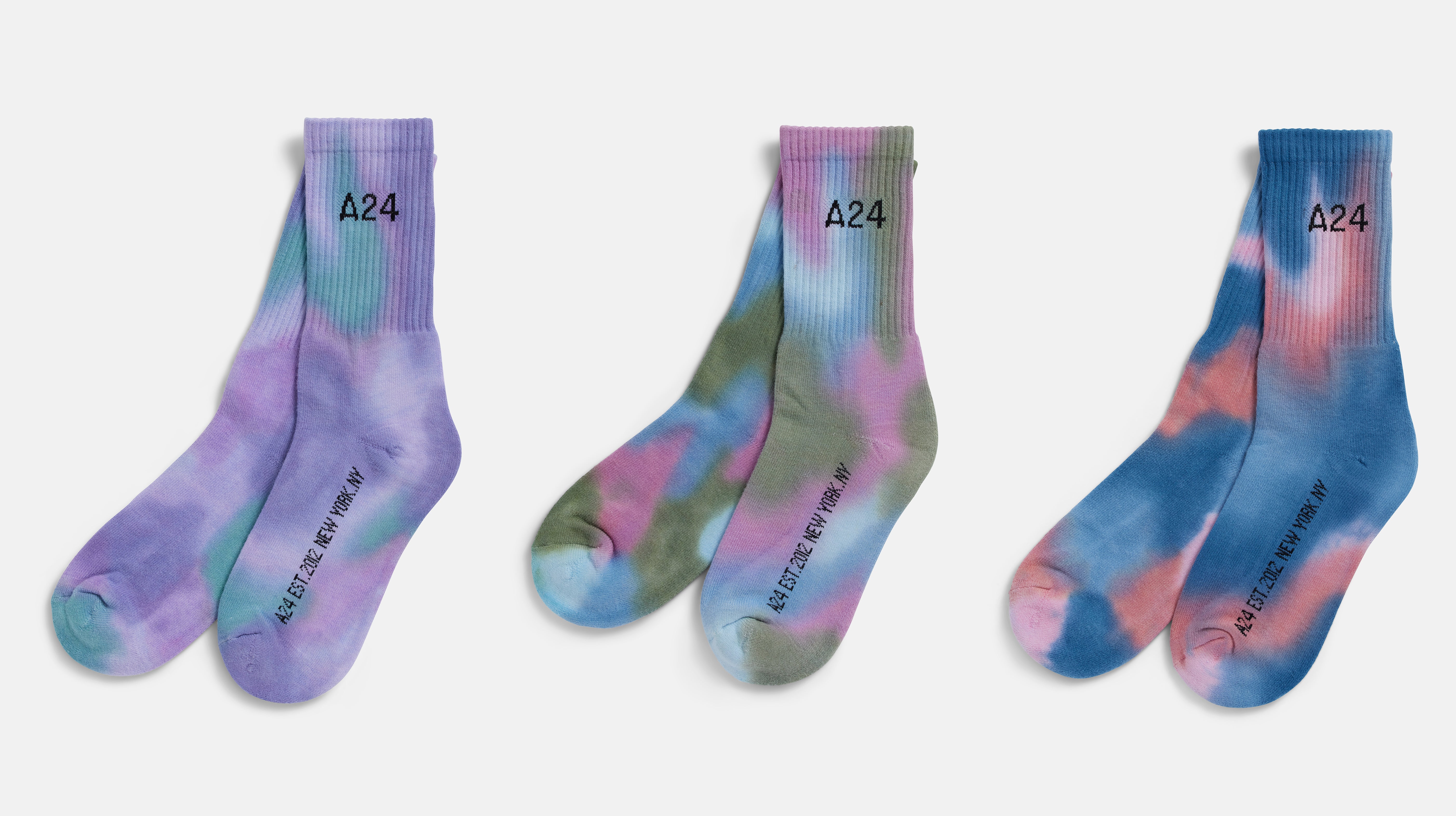 Tie Dye Sport Socks