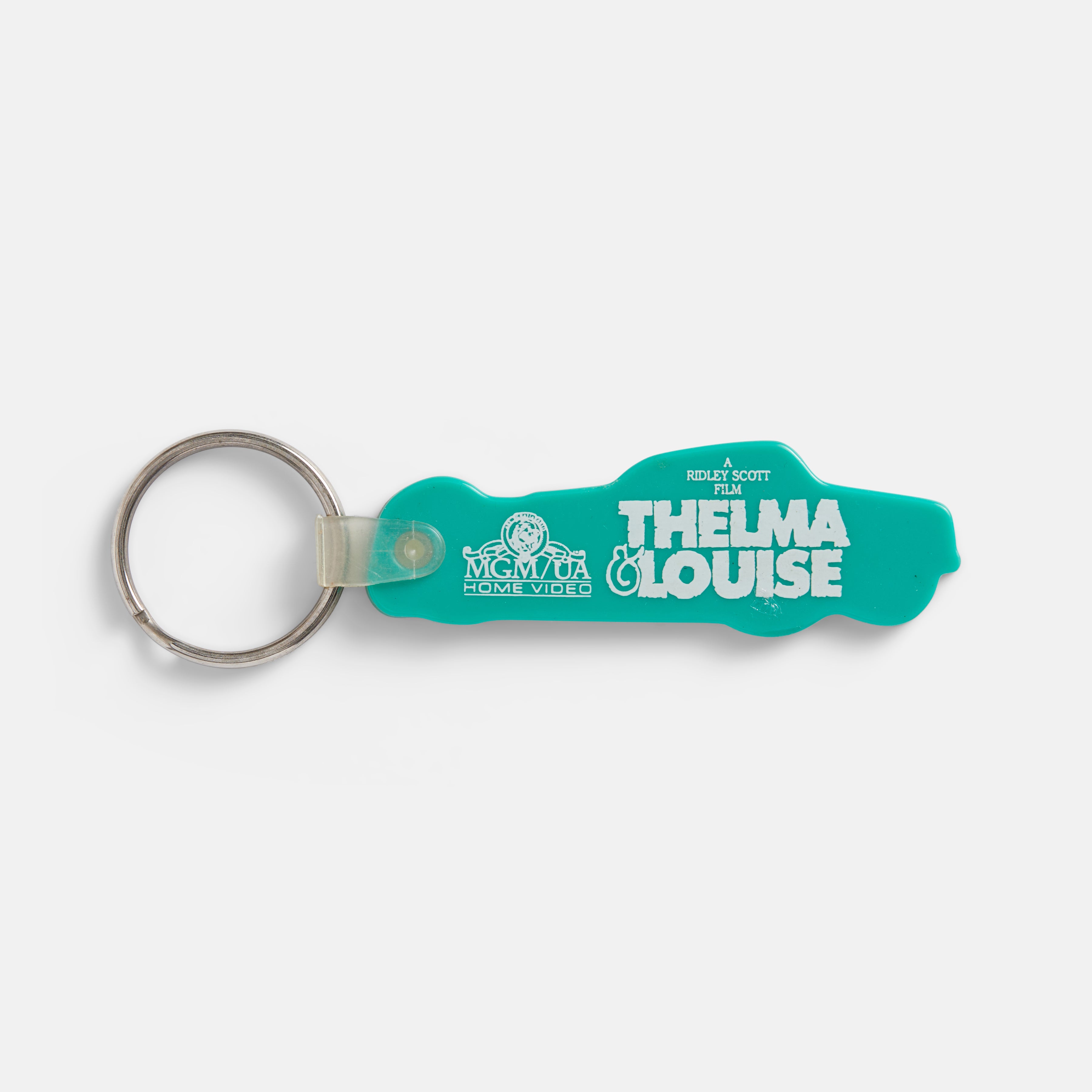 Thelma & Louise Brass Keyring Set With Flower Design