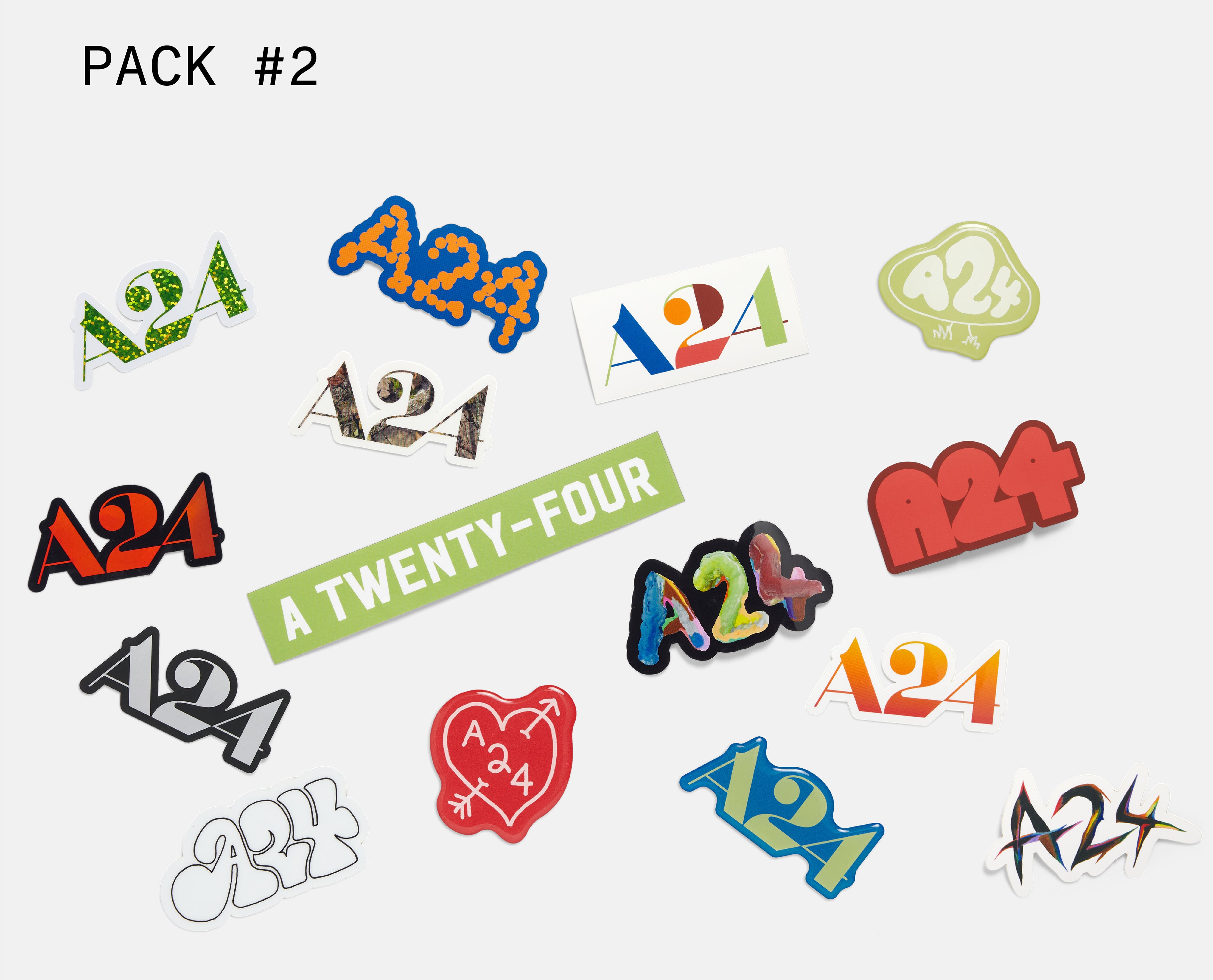 Sticker Packs 2.0 – A24 Shop