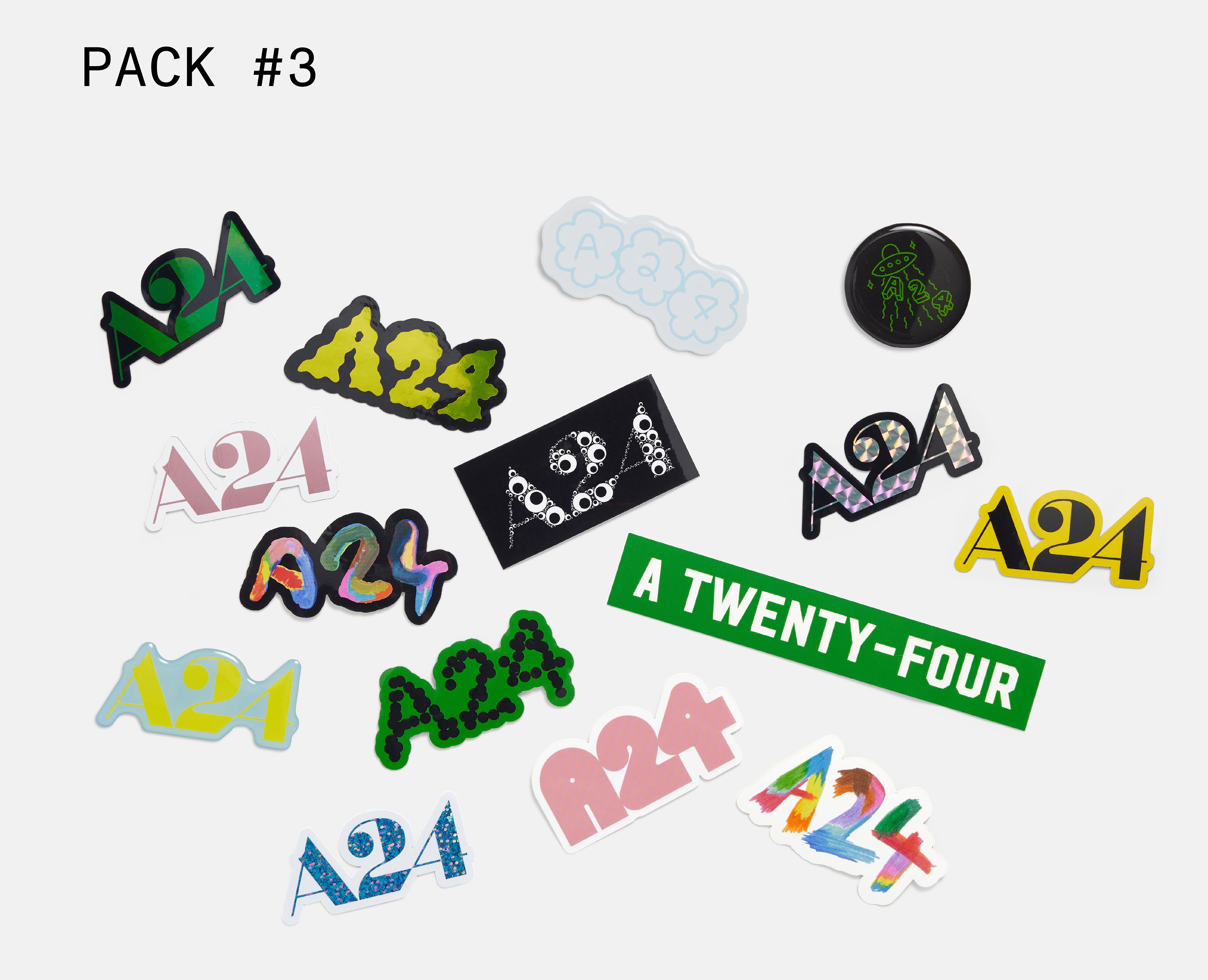 Sticker Packs 2.0 – A24 Shop