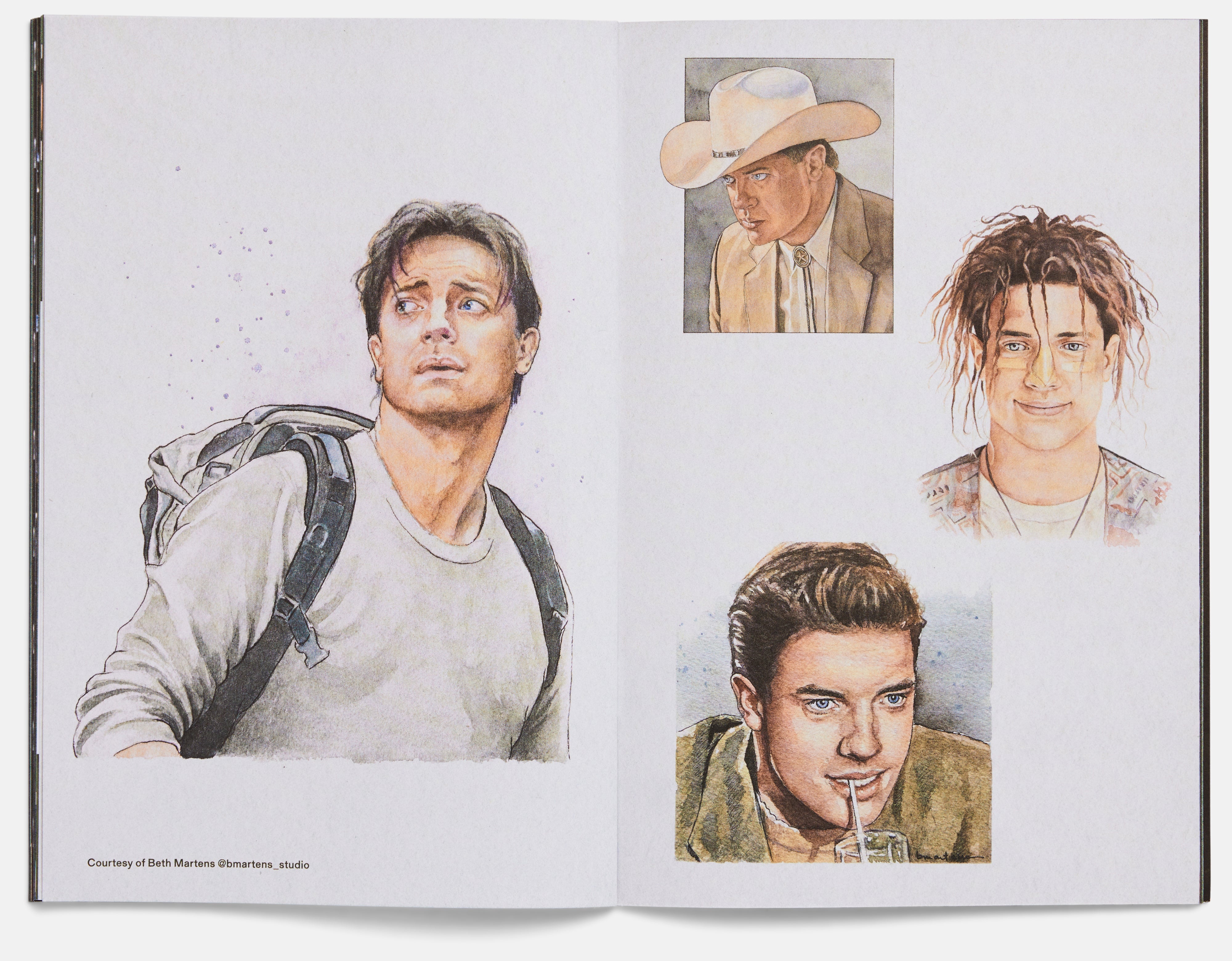 Brendan Fraser Zine