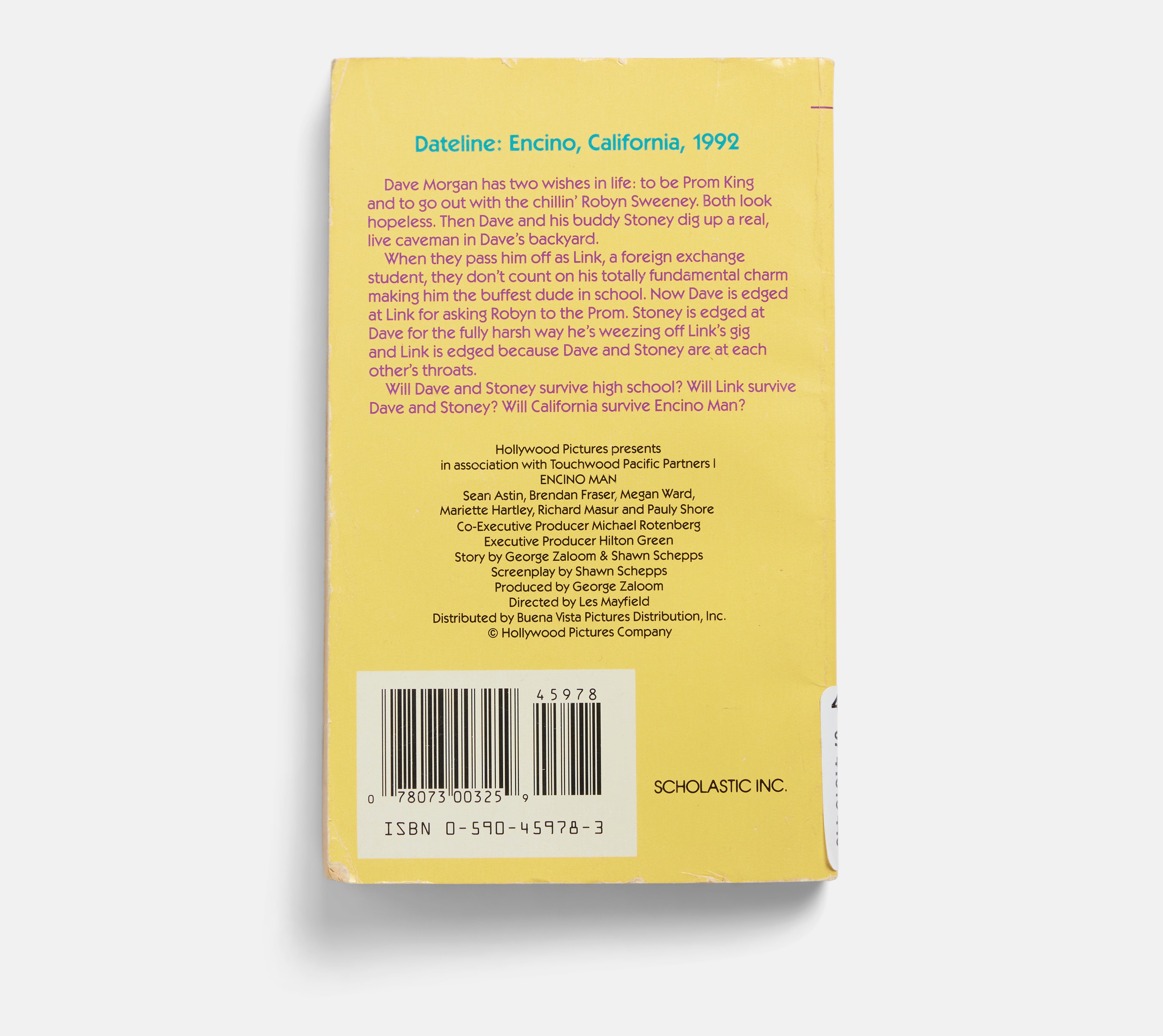 Encino Man Paperback A24 Shop