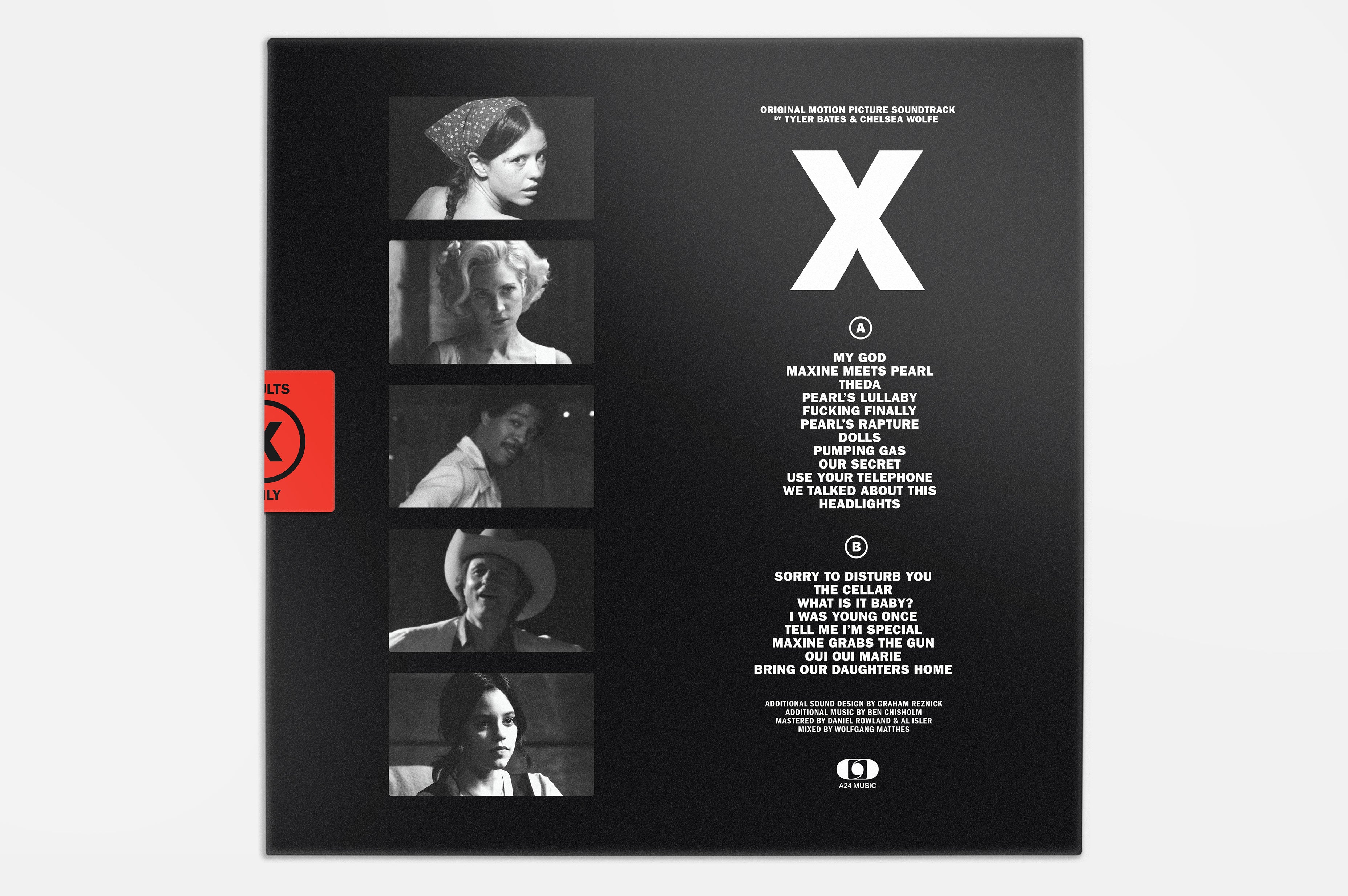 X Original Motion Picture Soundtrack