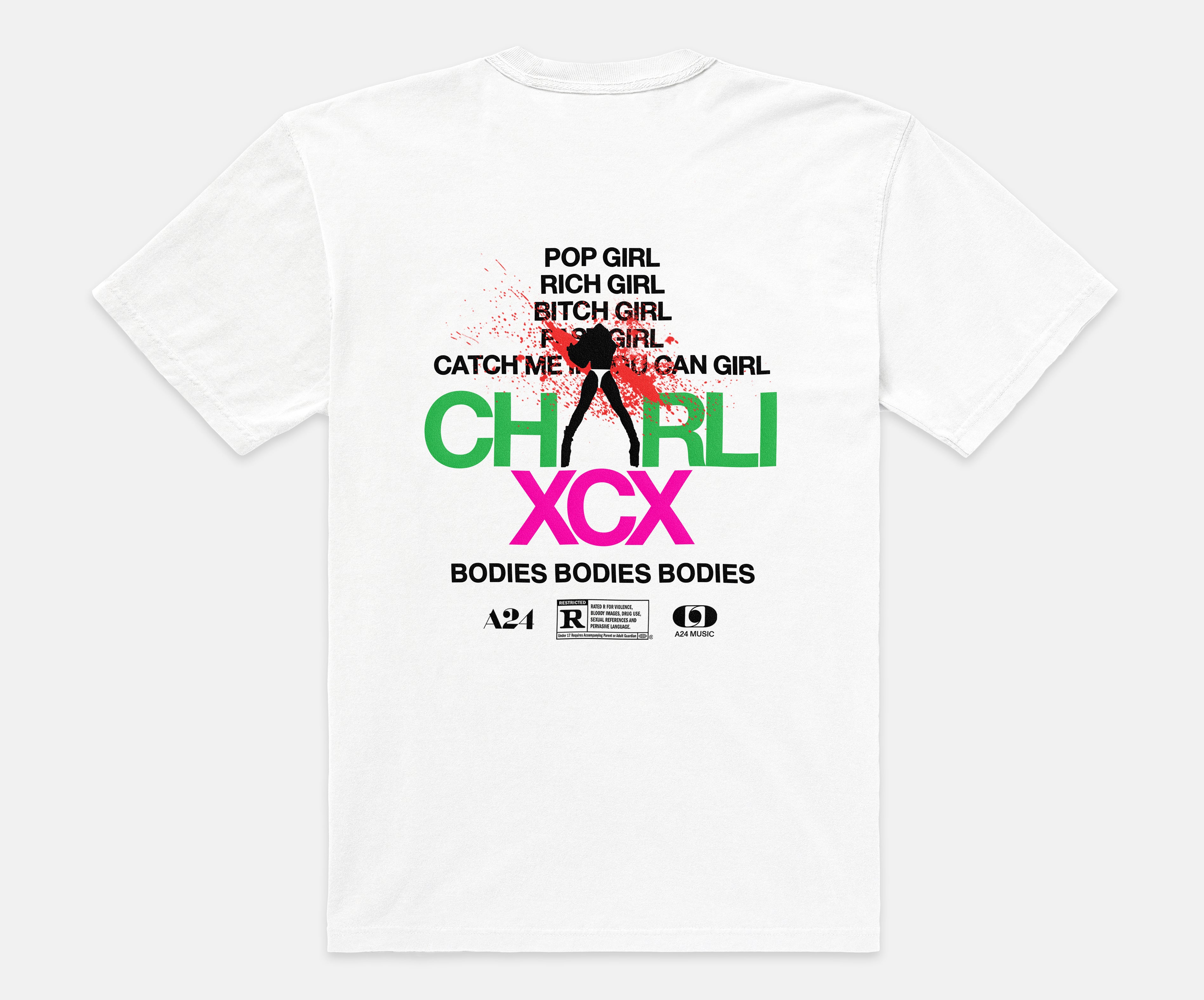 Charli XCX x A24 Bodies Bodies Bodies Hot Girl good Tee