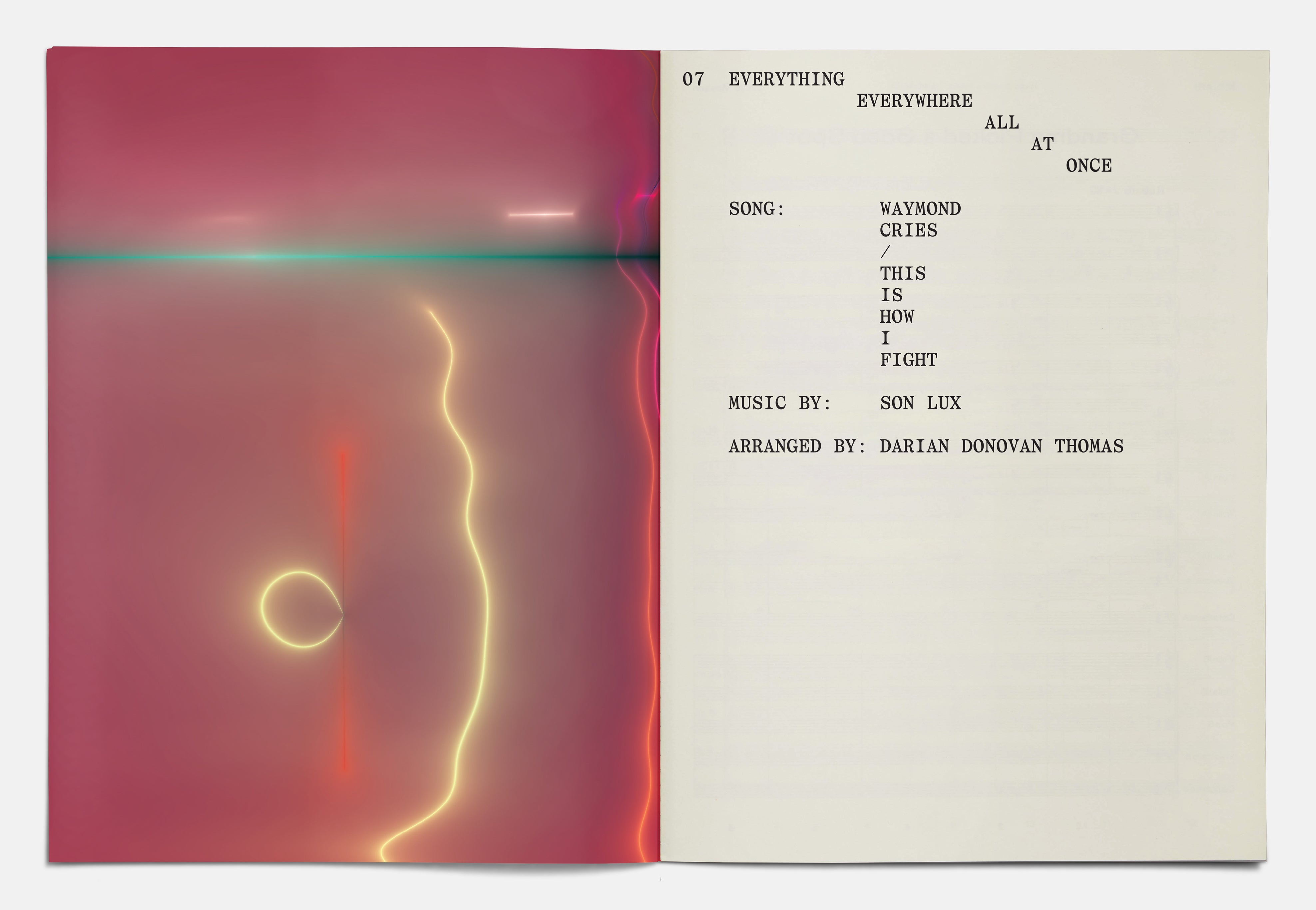 Everything Everywhere All At Once Song Reader