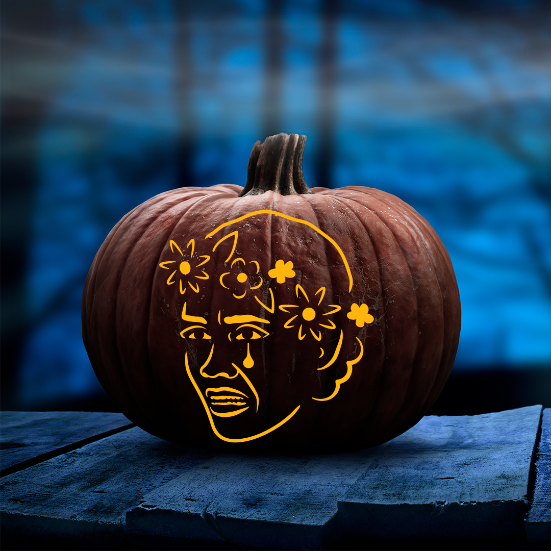 A24 Pumpkin Stencil Printables