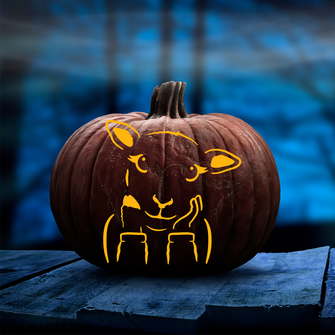 A24 Pumpkin Stencil Printables