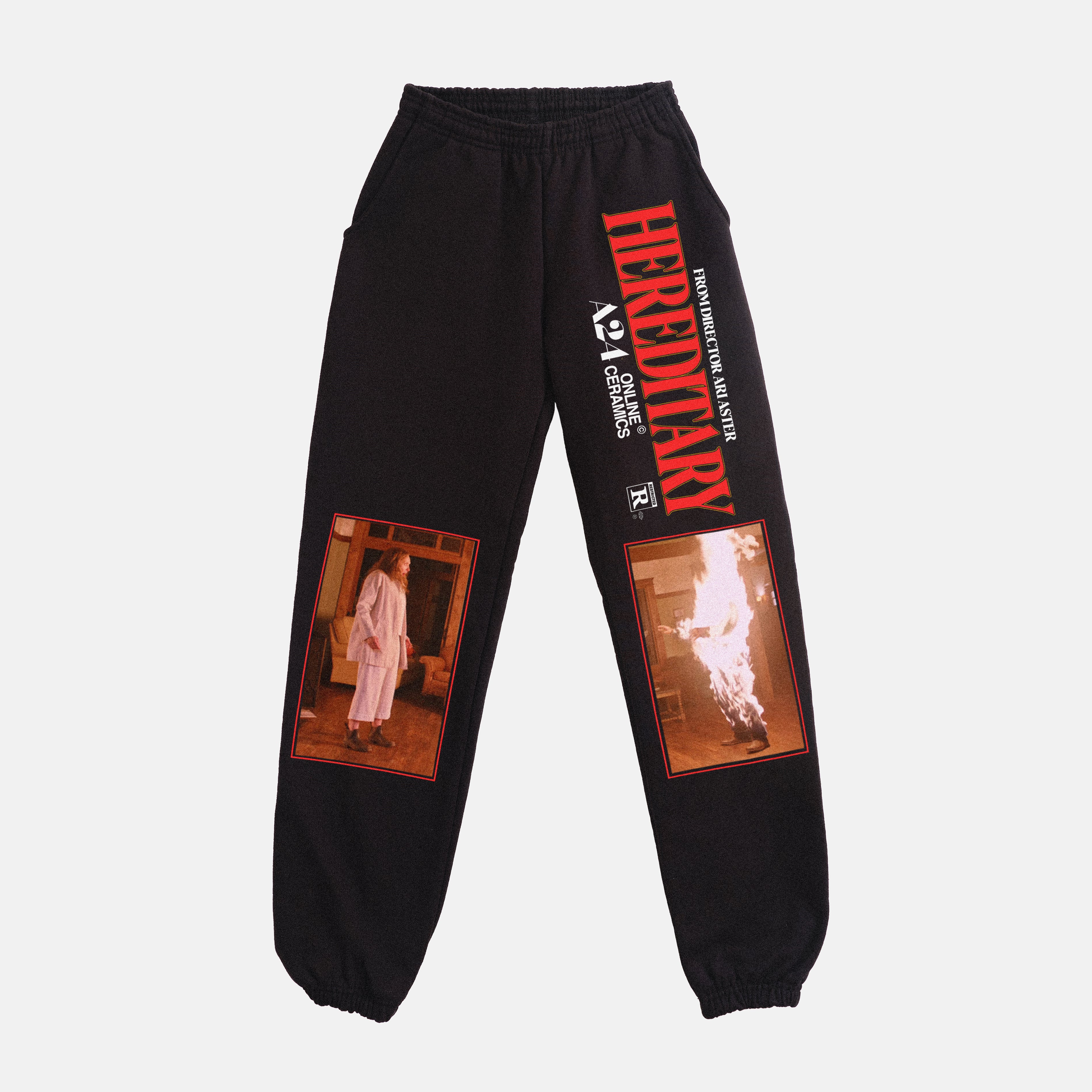 Online Ceramics x Hereditary Fire Sweatpants – A24 Shop