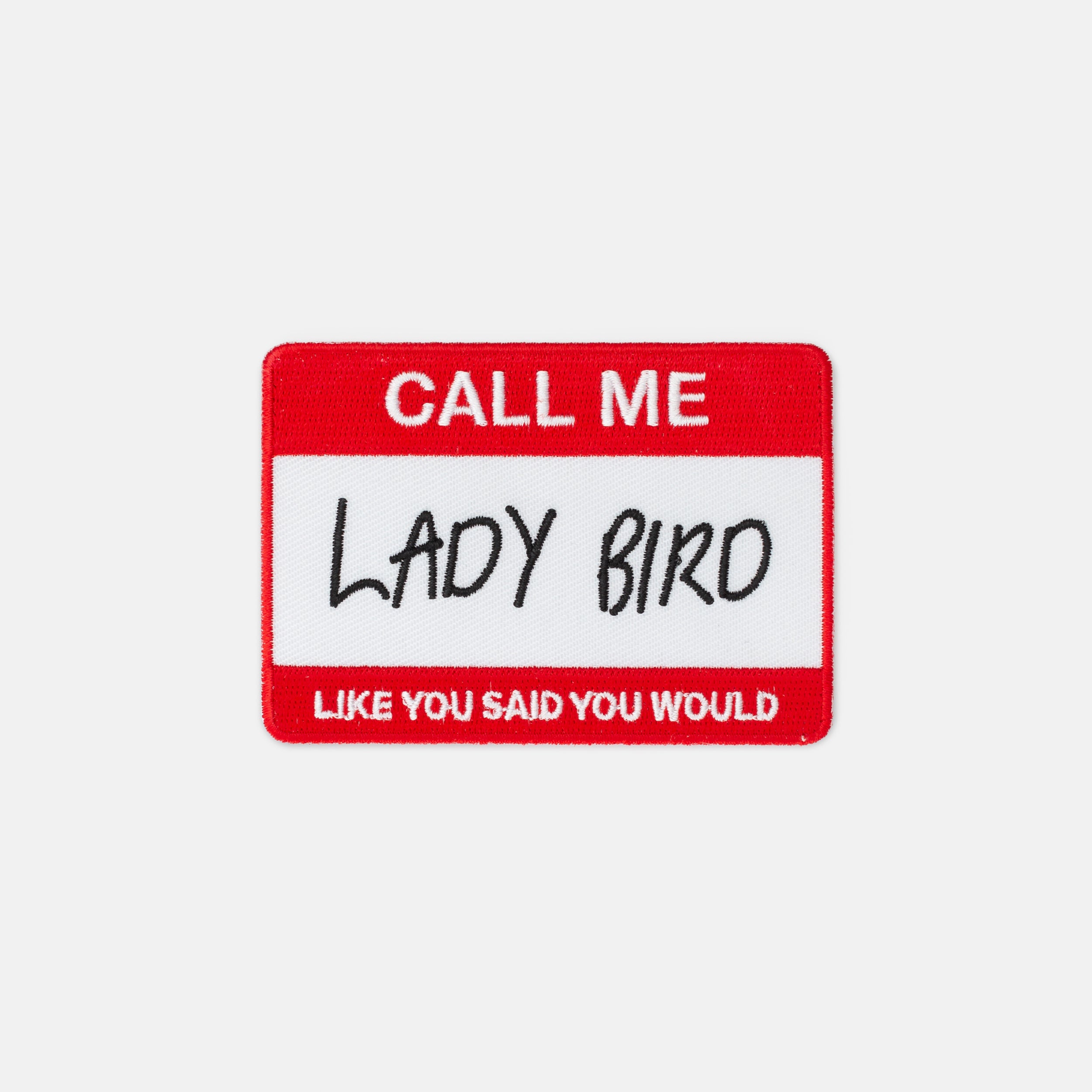 'Lady Bird' Name Patch