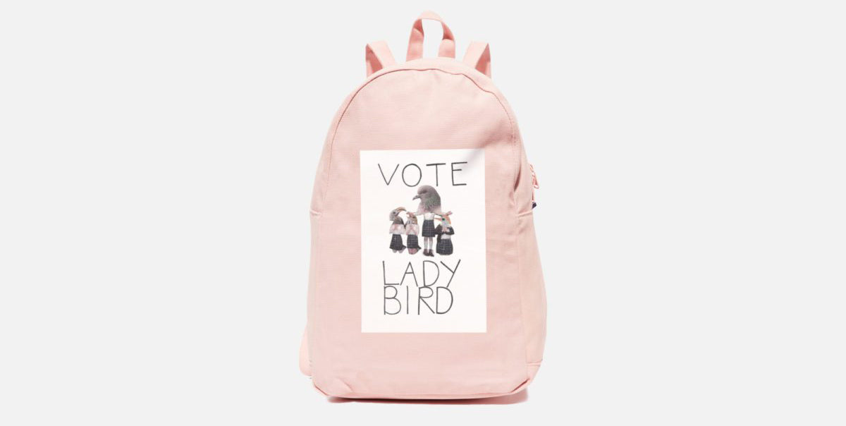 'Lady Bird For President' Hallway Posters
